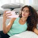 For iPhone 17 Pro Max Case Cute Striped Phone Case Compatible with MagSafe, Dual-Layer Shock Protection(Hard PC + Silicone) - Aesthetic Protective Phone Cover for Women Girl, Pink and White