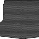 Car Rubber Cargo Mat Liner Custom Fit for Mazda 3 2014 2015 2016 2017 2018 Odorless Washable Heavy Duty Anti-Slip All Weather Protection Car Trunk Cargo Mat Black