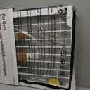 29.5-40.5" Baby Gate for Stairs, Dog Gate for Doorways, Walk Thru Auto Close Metal Baby Safety Gate for The House, Stairs and Doorways, Child Gate Pressure Mounted, Pet Gate for Dog Indoor - White