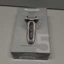 Panasonic ARC5 Electric Razor for Men with Pop-Up Trimmer, Wet/Dry 5-Blade Electric Shaver with Intelligent Shave Sensor and Multi-Flex Pivoting Head  ES-LV65-S (Silver)