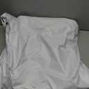 C-Shaped Side Table for Couch - Small Coffee Stand Sofa Tray Desk with Metal Frame and Waterproof Scratch Resistant, Modern End Accent for Living Room, Bedroom, Small Spaces, Rustic Brown