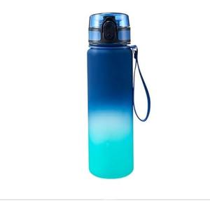 PKAIXUYDE Plastic Cup Matte Gradient Portable Water Cup Outdoor Sports Portable Cup Mug Business Water Cup is suitable for office, home, bar, car, 34 oz