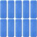 10 Pack Ceiling Fan Filters for Blades, Activated Coconut Carbon Fan Filter for Ceiling Fan, Easy-Stick Universal Air Filter for Common Household Contaminants