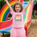Last Day of School T-Shirt for Kids Toddler Funny Short Sleeve Tee Girls Boys Cotton 2T-8T (Pink)