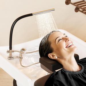 Baasha Head Spa Attachment for Shampoo Bowl  Comfortable Head Spa Waterfall Equipment for Scalp Massage & Stress Relief, Upgrade Your Salon or Home Hair Wash Experience