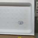 RecPro RV Shower Pan | 36" x 24" x 5" Right Drain in White | RV Shower Base | Camper Shower Pan