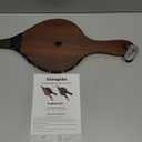 1PCS Brown Wood Fireplace Bellows 15" x 6.5" Outdoor Cooking Fan Air Blower