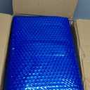 Solar Bubble Hot Tub Spa Cover for 7FT Round Circle Inflatable Swimming Pool Blanket Thermal Floating Insulation 16 Mil Bubble Solar Covers for Indoor Outdoor Spa Hot Tub Wrap Covers