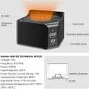 Upgraded Hot Air Sauna, Portable Dry Wind Saunas with 660nm Red Light Lamp, Time & 165 Temperature Remote Control, Upgraded Comfortable Chair