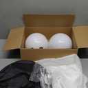 Halloween Decorations Outdoor & Indoor Decor - 2 Pack 59-inch Remote Control Spooky Ghost String Lights with Witch Hats, Halloween Lights for Porch, Yards, Patio, Garden Lawn, Party