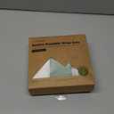 KeaBabies 3-Pack Organic Swaddles for Newborns Girls, Boys with Hats - Soft Cotton Baby Sleep Sacks 0-3 Months, Breathable Baby Hats and Swaddles 0-3 Months, Newborn Essentials Must Haves (Sage) (One Size)