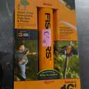 Fiskars 7-16 ft. Extendable 2-in-1 Pruner and Pole Saw For Tree Trimming, Tree Trimmer with Chain-Drive for Cutting Branches up to 1.25" Diameter with More Power, Garden Tools