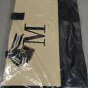 M Initial Canvas Tote