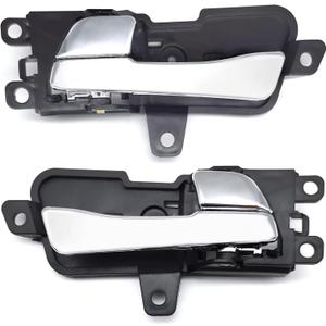 Interior Chrome Door Handle for Hyundai Sonata 2011-2015, Front or Rear Left & Right Side Replaces 826103S010, 82610-3S010