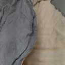 Furhaven 44" Round Orthopedic Dog Bed for Large Dogs w/ Removable Washable Cover, For Dogs Up to 80 lbs - Sherpa & Suede Snuggery - Gray, 44-inch (44" x 44" x 3")