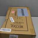 MECOOL 4in1 Small Cat Tree,Scratching Post with Tower Soft Bed, Sisal Carpet Jute Posts with Three Hanging Ball Toys and Massage Brush for Indoor Cats and Kittens (Beige)