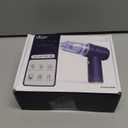 KMM Handheld Car Vacuum Cleaner, 9000Pa Vacuum Cleaner and Air Duster, 120W High Power Hand Held Vacuum with LED Light and Multi-Nozzles for Car, Home, Office, Pet (Blue)