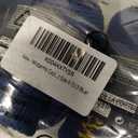 Wildarms Coolmax Bamboo Viscose Compression Running Socks for Men 3 Pairs Athletic Anti Blister Socks Cushioned Ankle Socks (Blue)