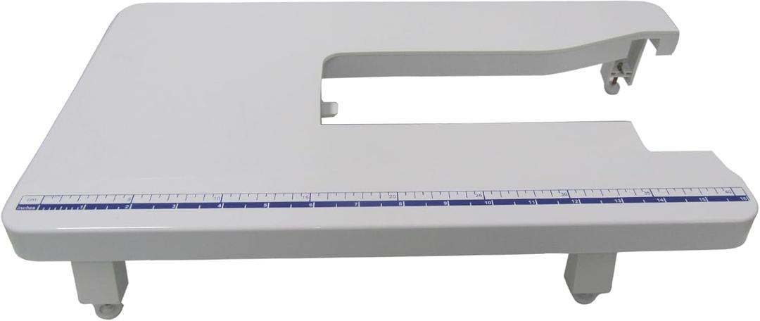 CKPSMS Adjustable Height Extension Table, White, Compatible with Brother innovis SE600, SE625, SE630, SE700, SE725, SE750, SL500, ST150HDH, LB6950, LB7000, NS80E, NS1750D and More