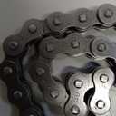Belleone 40 Roller Chain 5 Feet with 5 Free Connecting Links, Carbon Steel Drive Chain for Mini Bike, Go-Kart, Scooter, Snow Thrower, Dirt Bike, Bicycle, ATV, MTV, and Other Machinery - 120 Links