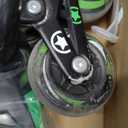 MammyGol Adjustable Inline Skates for Kids Boys Girls Youth Blades Roller Skates with Light up Wheels Ages 4-16 (Large - Youth (5-8US), Green)