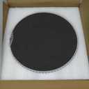 Coffee Table Tray, Home Decor Round Tray, Concrete Gray Coffee Table Decor Trays, Serving Decorative Trays for Dining Table (11")