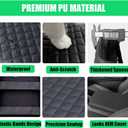 Center Console Cover for Cadillac Escalade 2021 2022 2023 2024 2025 2026 - Premium PU Leather Armrest Pad with Extra Padding, Scratch-Resistant & Stylish for Escalade Interior Accessory