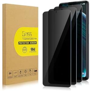 Lokyoo 2 Pack Privacy Screen Protector for TCL Stylus 5G [Anti-Spy Tempered Glass], Ultra HD, Anti-Scratch, Bubble-Free, Easy Install 9H Protective Glass for TCL Stylus 5G