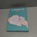 Flip Book Kit, Neeho Flipbook Kit with Light Pad for Drawing and Tracing with 300 Sheets Premium Pre-drilled Flipbook Paper, LED Lightbox for Making Animation Flipbooks with Binding Screws