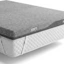 PERLECARE Soft & Firm Dual Firmness Mattress Topper Queen Size, 3 Inch Split Left Soft & Right Firm Bed Topper, Premium Soft & Supportive, Non-Slip & Removable, Made with CertiPUR-US Certified Foam