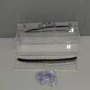 One Way Window Bird Feeder for Outside with 4 Strong Suction Cups, Clear Acrylic Wild Bird House for Cats Viewing, Large Transparent Window Mount Birdfeeder for Bird Lovers Gift