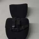 Crofy 2-Pack Car Neck Pillow, Softness Car Headrest Pillow for Driving with Adjustable Strap, 100% Memory Foam and Breathable Removable Cover, Comfortable Ergonomic Design, 4.7 Inches Thick (Black)