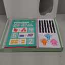 TIME X Magic Grooved Writing Practice Books, Reusable 3D Groove Handwriting Practice Workbooks for Kids Ages 38, Large Preschool Writing Books with Disappearing Ink for Kids 57 (Practice 6Books)