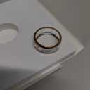 SURITCH Ring Cover for Oura Ring 4 & Oura Ring Gen 3 Horizon/Heritage, Ultra-Thin Anti-Yellow Transparent Ring Protector TPU Case for Oura Size 6/7, Support Charging with Cover on - Rosegold