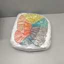 Wheel of Emotions Feelings Pillow Round Throw Circle Seating Floor Cushion Comfortable Round Pillow Floor Cushions Mat for Therapist Counseling Office Home Sofa Decor (Dark Colors,20 x 20 Inch) (1 Count (Pack of 1))