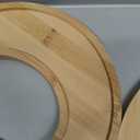 Boo Wooden Charcuterie Letters Fillable Halloween Serving Tray Charcuterie Board Dish Decorative Cheese Platter for Snack Food Cake Cookies for Halloween Party