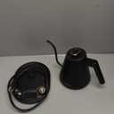 Elite Gourmet EKT3001 1L Digital Water Kettle, 304 Stainless Steel Interior, Programmed Temperatures, Keep Warm Function, Cordless, 360 Base, Auto Off & Audible Indicator, Matte Black (Copper)