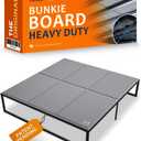 Meliusly Heavy Duty Bunkie Board King Size (76x80) - Non-Slip Breathable Bed Support Board for Slatted Bed Frame, Anti-Sag Under Bed Support, Noise Minimizing Moisture Resistant Bed Board