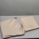 Marine Vinyl Faux Leather Upholstery Fabric 0.9 mm Thickness: Waterproof, Scratch-Resistant, Perfect for Upholstering Cars, Outdoor Yachts, and Home Furniture (Nude,Pre-Cut 10 Yards Roll)