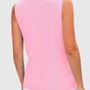 PRETTYGARDEN Women's 2026 Spring Sweater Vest Sleeveless Button Down Knit Cardigan Tank Tops Summer Business Casual Outfits (Pink, M)