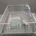 Rubbermaid Configurations Sliding Basket for Closet Drawer Organization, White, Sturdy Slide Out Basket for Home/Laundry/Bathroom/Mudroom/Pantry/Linen Closet