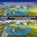 GPS Shapeable Wireless Dog Fence, Custom Boundary for Irregular Yards No Dig, Standalone, Waterproof (Black, 1 Collar)
