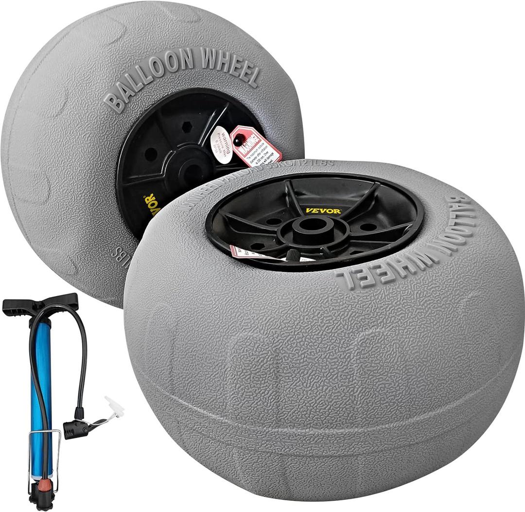 VEVOR Beach Balloon Wheels (12")
