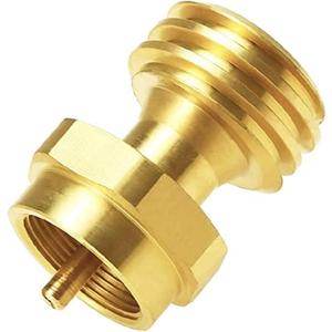 Steak Saver Adapter Propane Adapter 1lb to 20lb, 1lb Propane Adapter for Disposable Throwaway Cylinder Converter Universal Small 1 Pound Propane Tank BBQ Grill Propane Tree