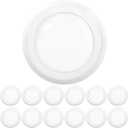 Sunco Lighting 12 Pack 5/6 LED Disk Lights Flush Mount Ceiling Light Fixture Recessed 6000K Daylight Deluxe, 100W Equivalent 15W, 1050LM, Dimmable Low Profile Surface Mount ETL.