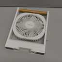 Magnetic Cruise Fan Cabin Approved, Ultra-Slim (1.46") Portable Fan for Cruise Ship, Quiet & Feather-Light (13 oz), Magnetically Sticks on Cabin Ceilings and Walls, Cruise Essentials 2026