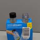sodastream 1L Twin Pack Dishwasher Safe Slim Bottle (Black)