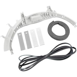 WE49X20697 Dryer Bearing Kit Compatible with G-E Hot-point Dryers Include WE1M504 & WE1M1067 Drum Slides by Fetechmate WE3M26 Top Bearing WE12M29 Dryer Belt WE9M30 Dryer Felt