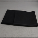 54'' x 27.5'' Washer and Dryer Covers for the Top, Silicone Washing Machine Cover, Dryer Top Protector Mat, Washer Dryer Countertop, Perfect for Laundry Room, Home Use, Black (black, 54'' x 27.5'')