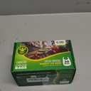 13 Gallon Compostable Trash Bags Food Waste Bags with Handles, Thick 0.87 Mil, 49.21 Liter, 30 Bags, Tall Kitchen Food Scrap Waste Bag, ASTM D6400, US BPI and OK Compost Home Certified